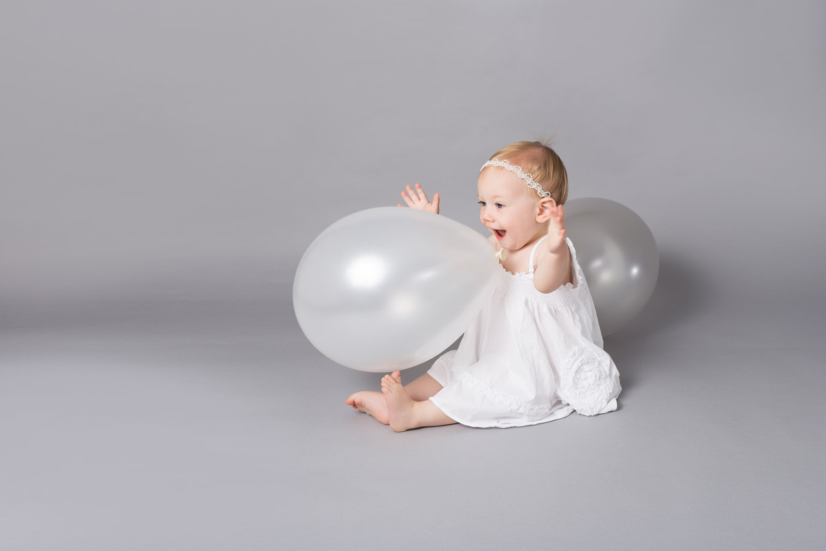 baby 1 jaar met ballon portret assendelft 