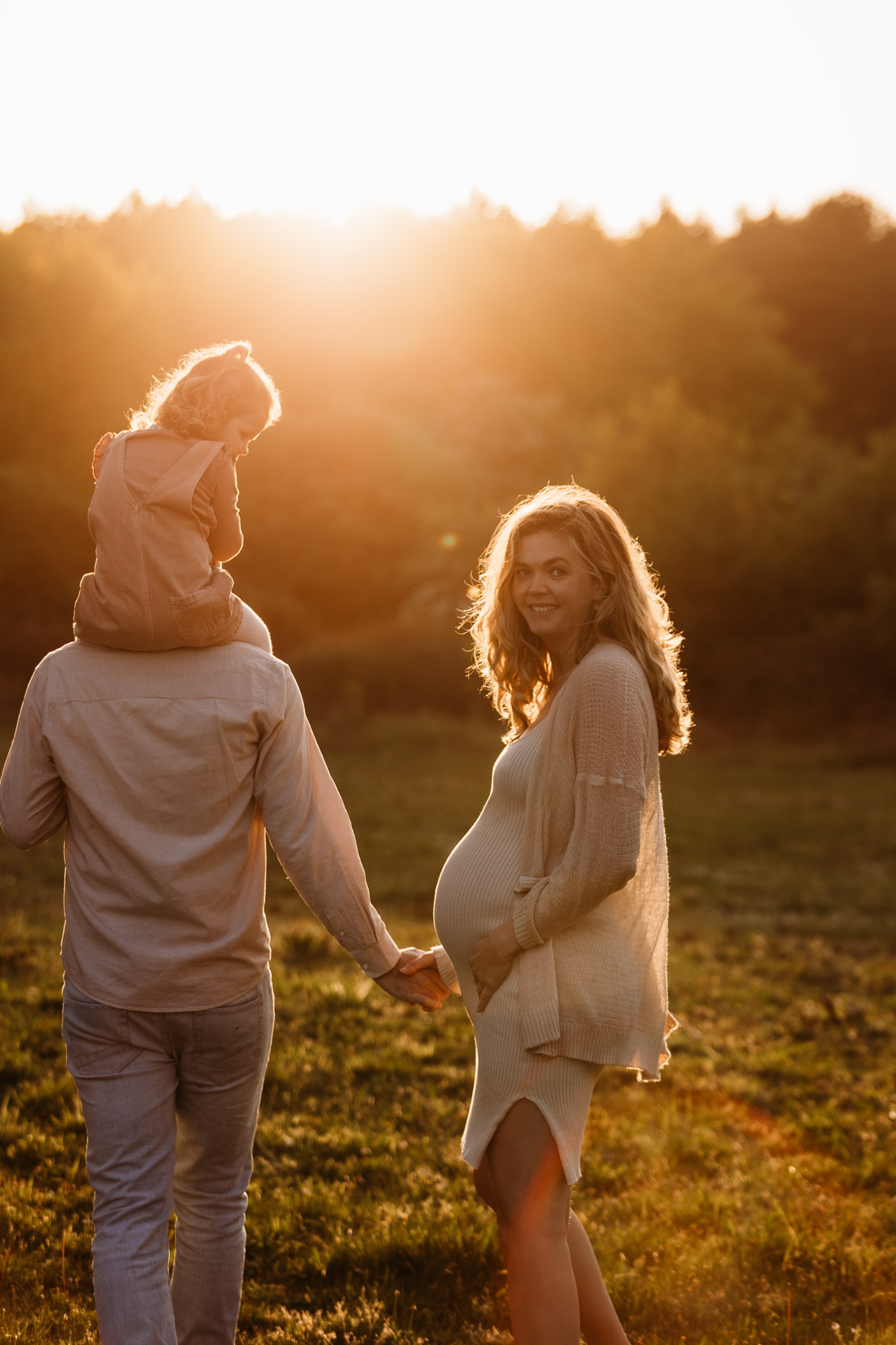 Zwangerschapsshoot zee