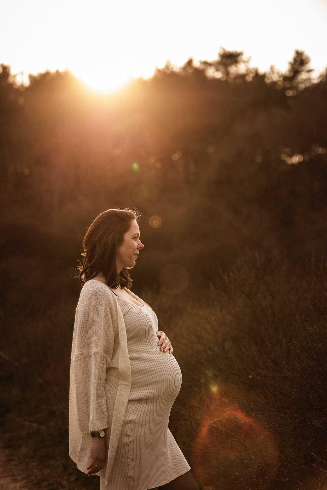 Zwangerschapsshoot stel