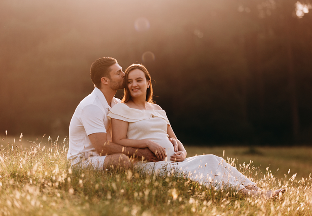 Zwangerschapsshoot water