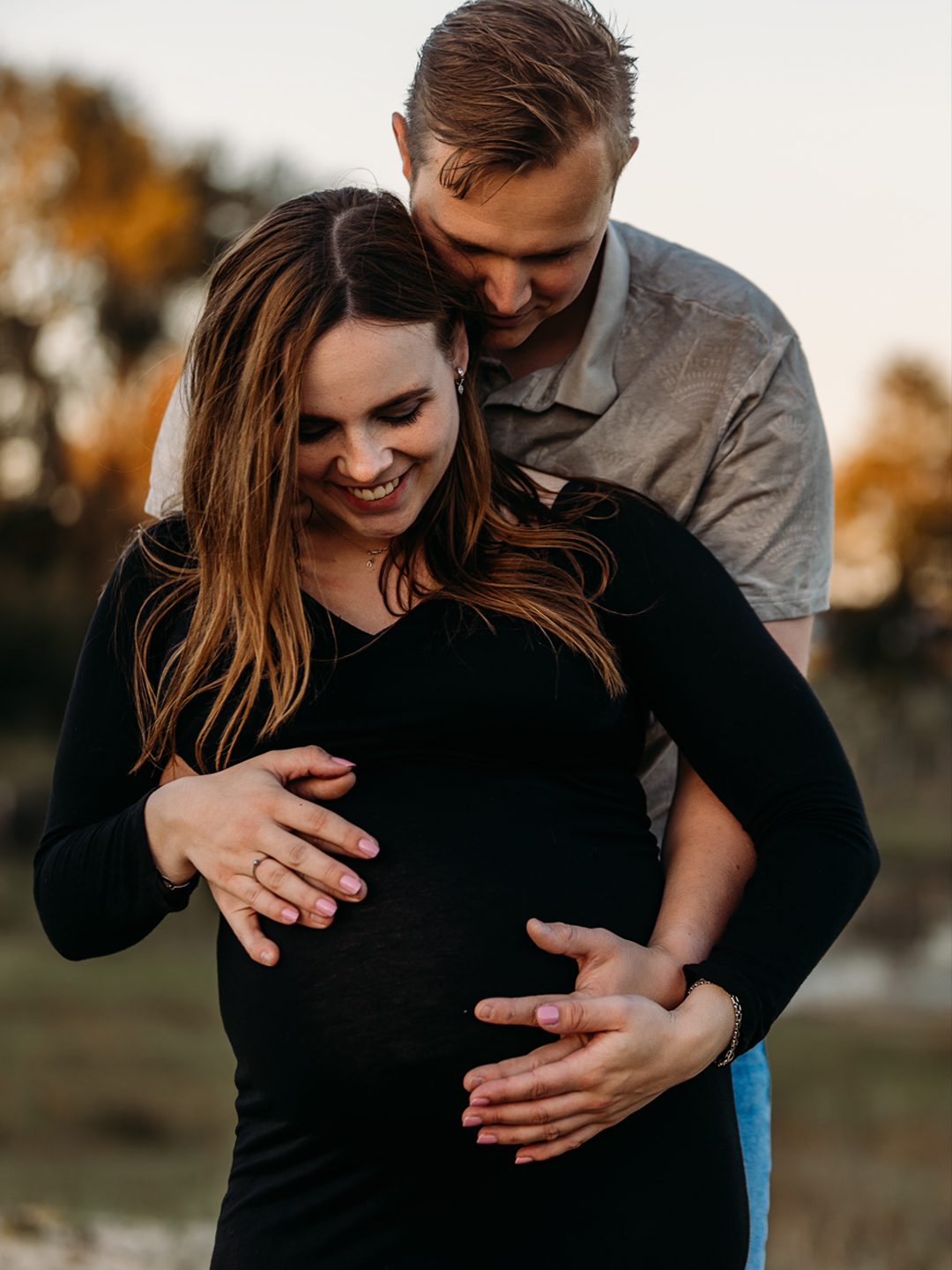 Zwangerschapsshoot kant